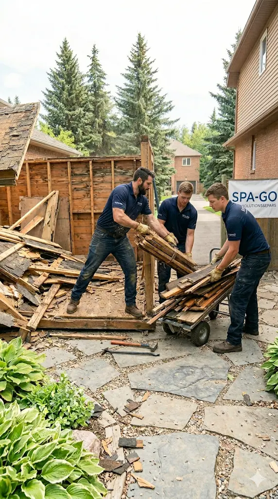 Shed Demolition & Removal in Edmonton