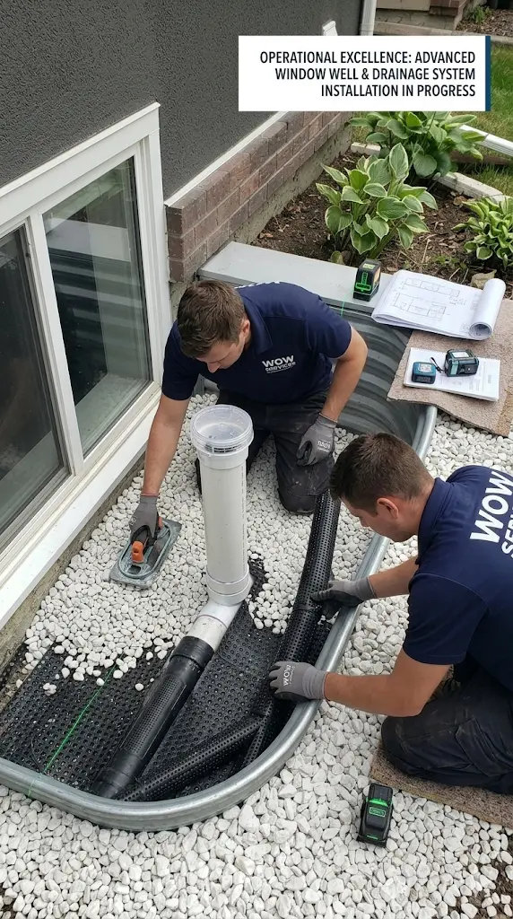 Window Well Cleaning & Drainage Edmonton