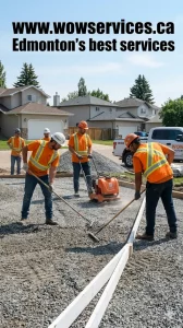 Gravel Pad Installation Edmonton