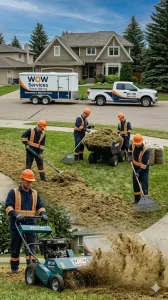 Power Raking & Spring Lawn Cleanup Edmonton