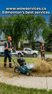 Power Raking & Spring Lawn Cleanup Edmonton