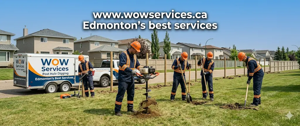 Post Hole Digging Edmonton