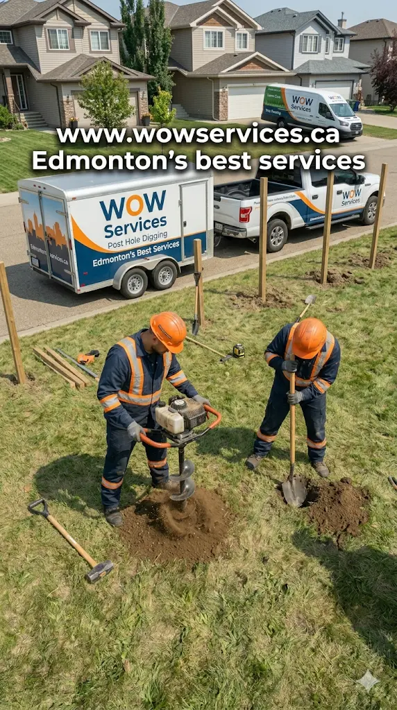Post Hole Digging Edmonton