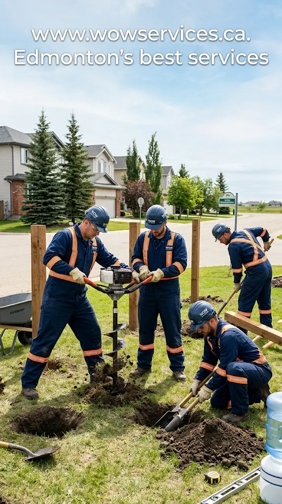 Post Hole Digging Edmonton
