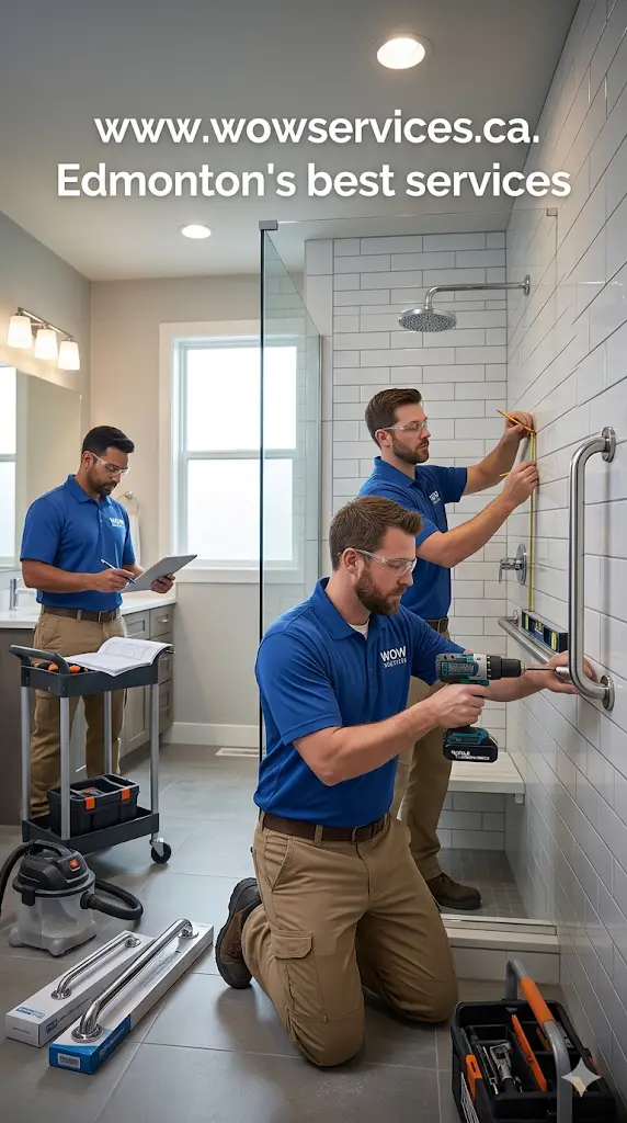 Bathroom Grab Bar Installation Edmonton