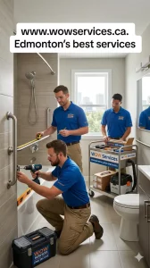 Bathroom Grab Bar Installation Edmonton