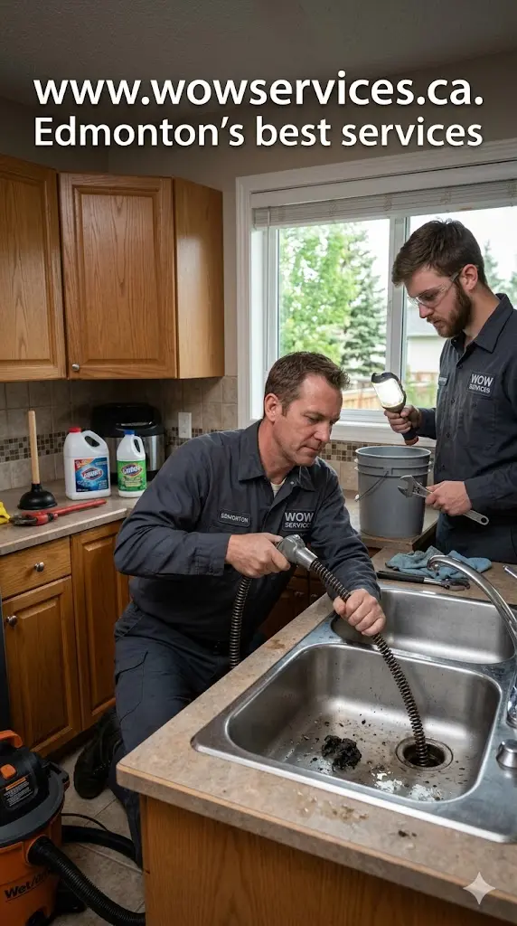 Kitchen Sink Unclogging Edmonton