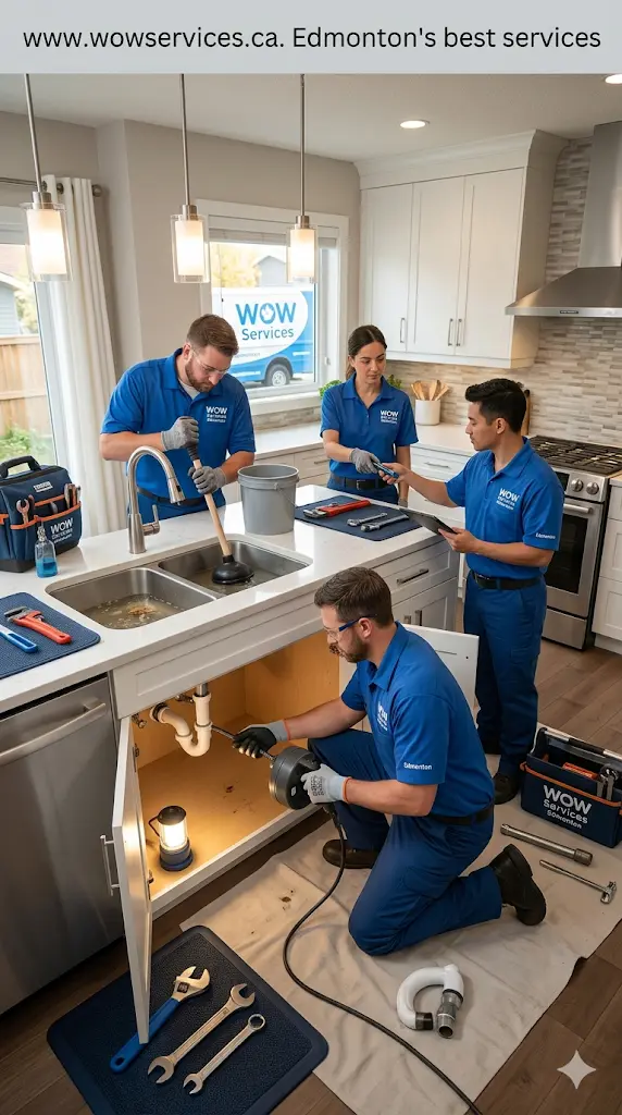 Kitchen Sink Unclogging Edmonton
