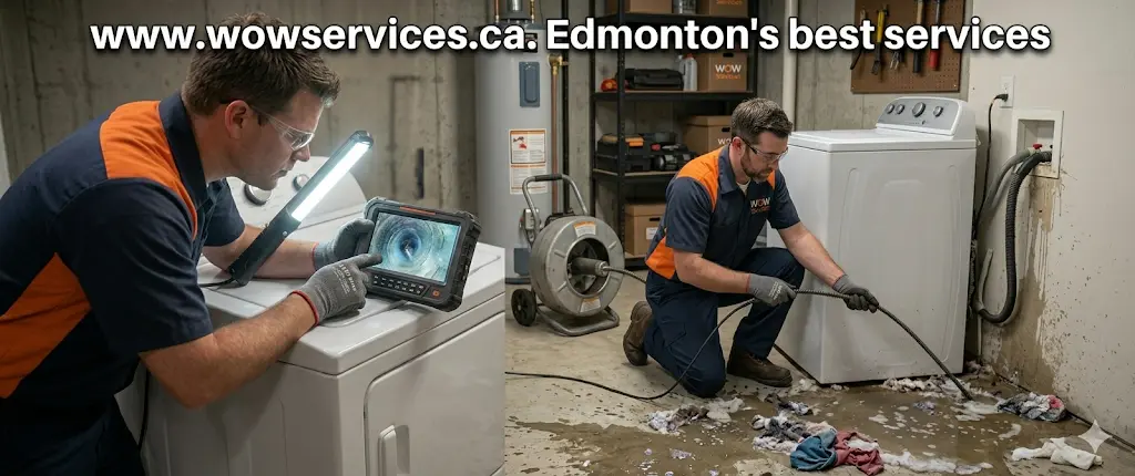 Washing Machine Drain Backup Edmonton