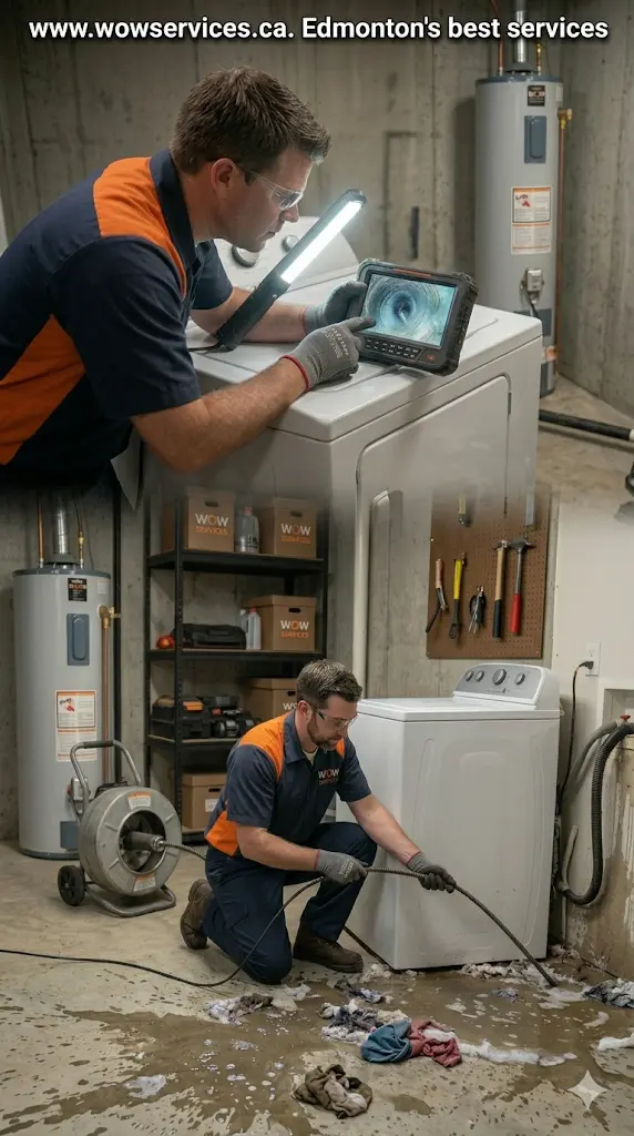 Washing Machine Drain Backup Edmonton