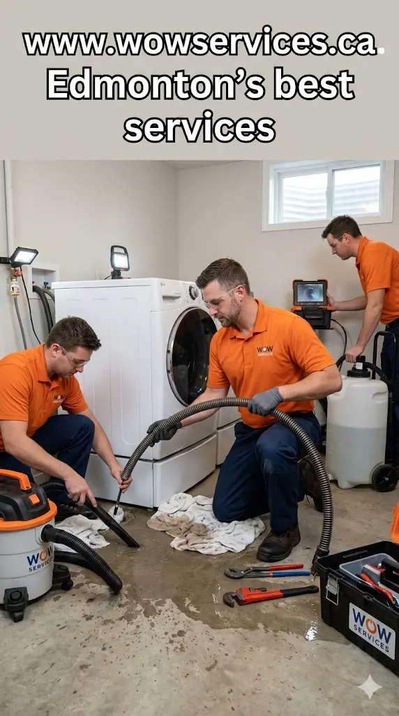 Washing Machine Drain Backup Edmonton