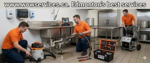 Commercial Sink Drain Cleaning Edmonton
