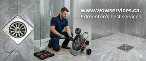 Shower Drain Backup Fix Edmonton