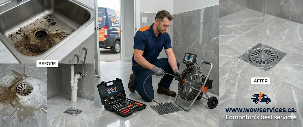 Mobile Drain Snaking Service Edmonton