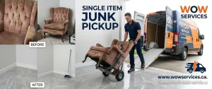 Single Item Junk Pickup Edmonton