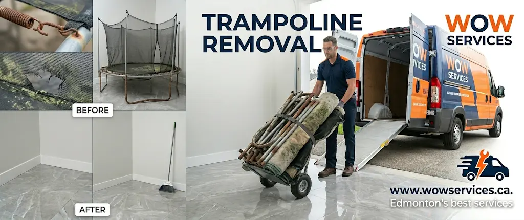 Trampoline Removal Edmonton
