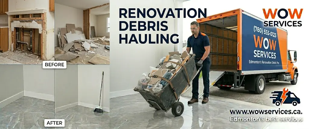 Renovation Debris Hauling Edmonton