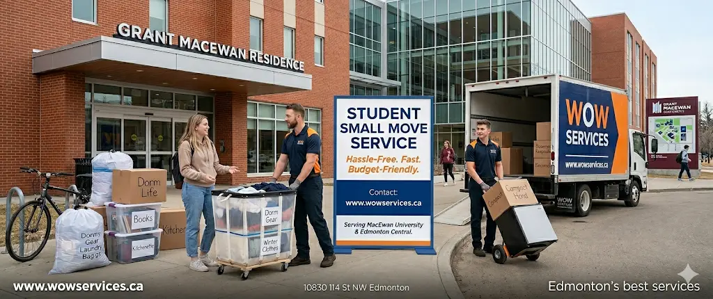 Student Small Move Service Edmonton