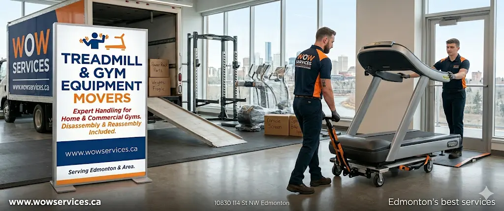 Treadmill and Gym Equipment Movers Edmonton