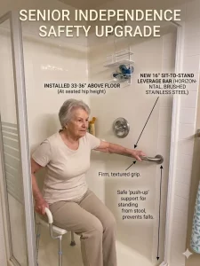 Bathroom Grab Bar Installation Edmonton
