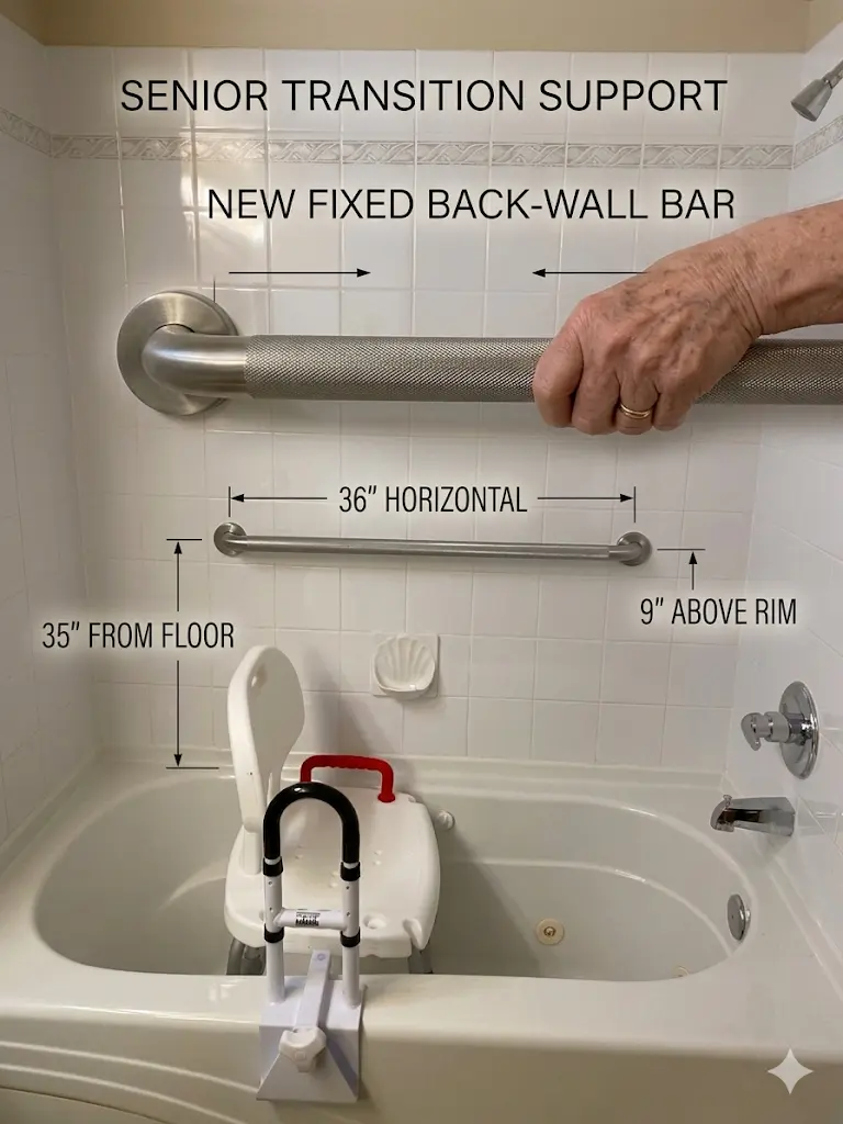 Bathroom Grab Bar Installation Edmonton