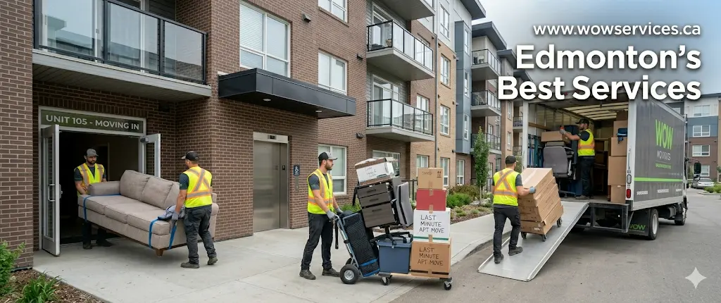 Last Minute Apartment Movers Edmonton