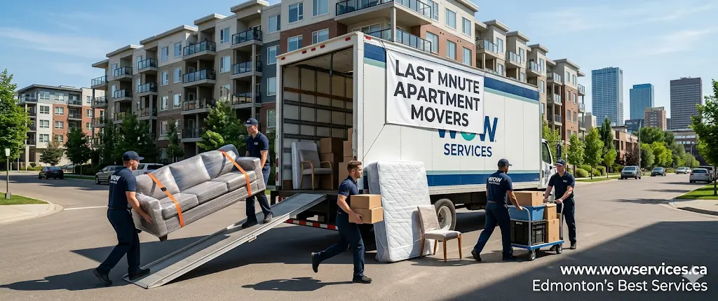 Last Minute Apartment Movers Edmonton