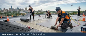 Rubber Roofing Installation Edmonton
