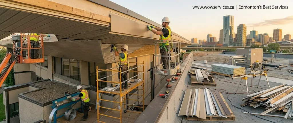 soffit and fascia repair edmonton