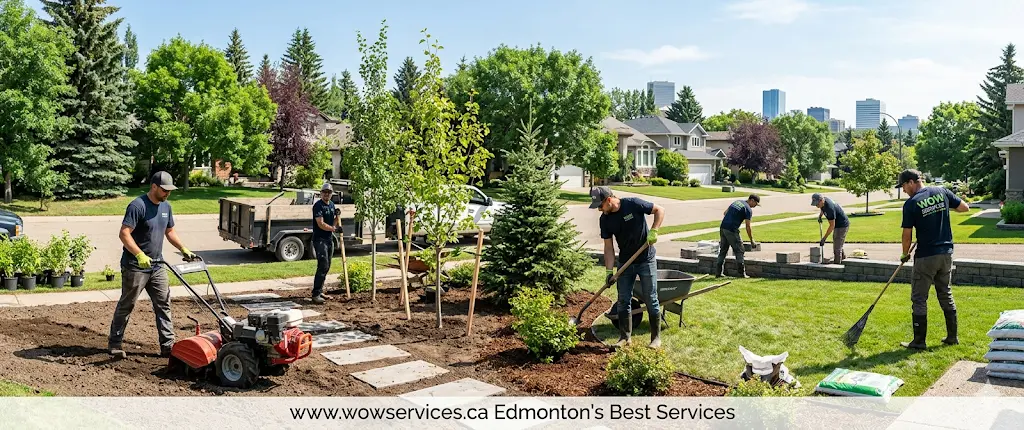 commercial landscaping contractors edmonton