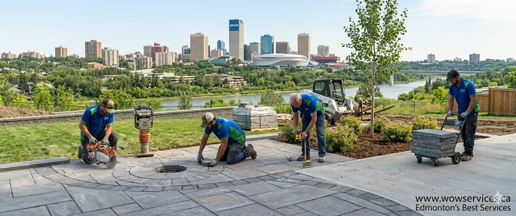 Paving Stone Installer Edmonton