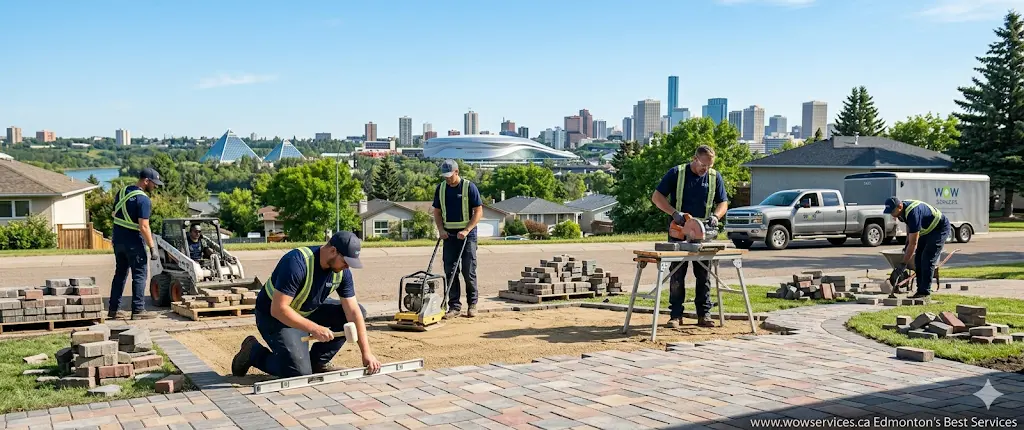 Paving Stone Installer Edmonton