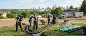 Yard Drainage Repair Edmonton
