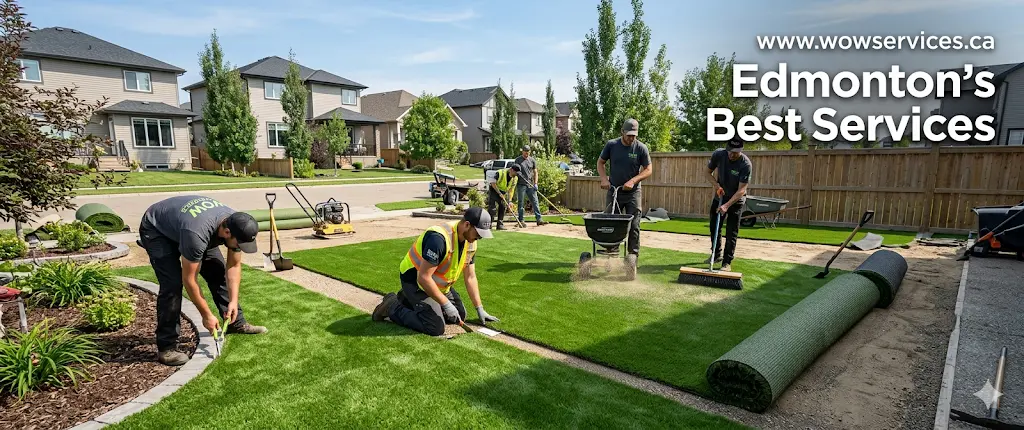 Artificial Grass Installation Edmonton